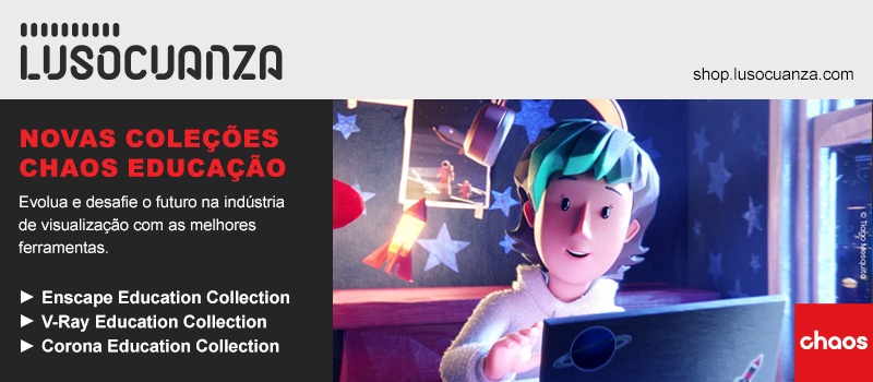 A Chaos lançou as três novas Coleções Educacionais para design, visualização e arquitetura