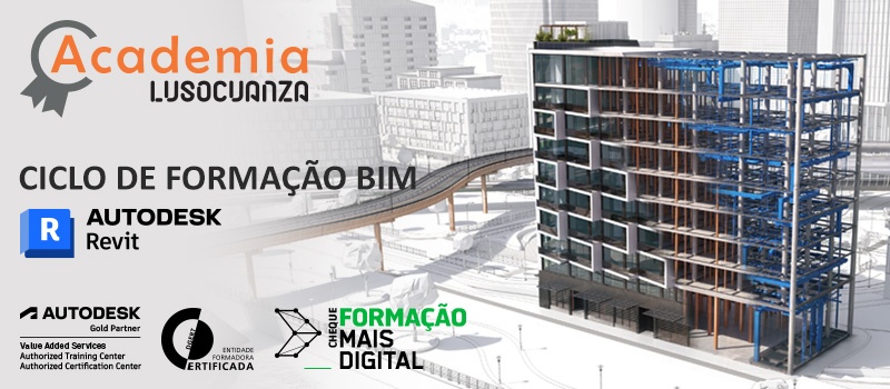 Implementação BIM com Autodesk Revit - Ciclo de formação
