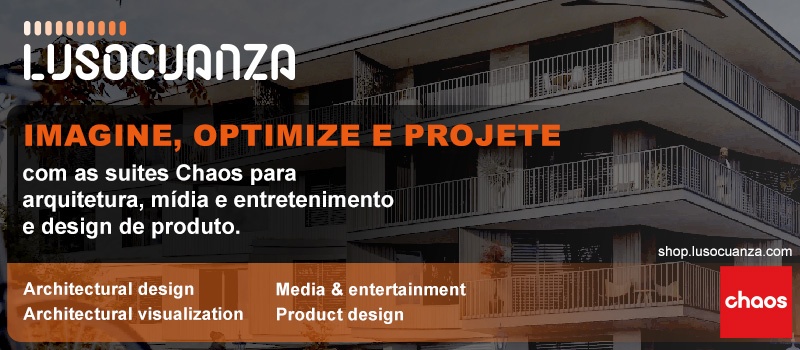 Imagine, Optimize e Projete com as suites Chaos ArchDesign, ArchViz e M&E