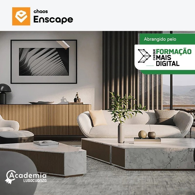 Curso Enscape 3D Essencial (10,5 horas)