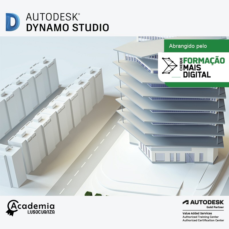 O Dynamo é uma plataforma de programação visual que torna o Revit ainda mais inteligente e mais rápido na geração de geometrias, importação, exportação e manipulação de informação.  
Este Aplicativo automatiza tarefas abrindo novas possibilidades de projeto em termos de geometria e de análise de desempenho.