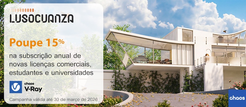Campanha Luso Cuanza V-Ray Kickoff - 15% de desconto em novas licenças anuais de produtos selecionados