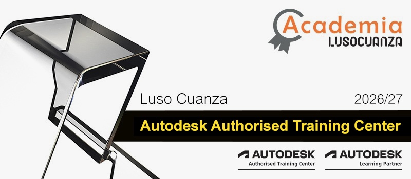 A Academia Luso Cuanza renovou a certificação de Autodesk Authorized Training Center