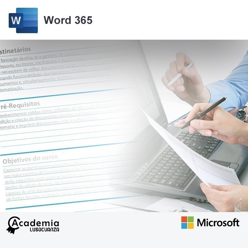 O Microsoft Word é uma aplicação de processamento de texto fundamental para criar, editar, ver e partilhar os seus ficheiros. É também possível ver e editar documentos anexados a e-mails e inclui ainda um visualizador de PDFs e eBooks. Crie documentos de texto, personalize documentos, cartas e explore todos os recursos disponíveis.
