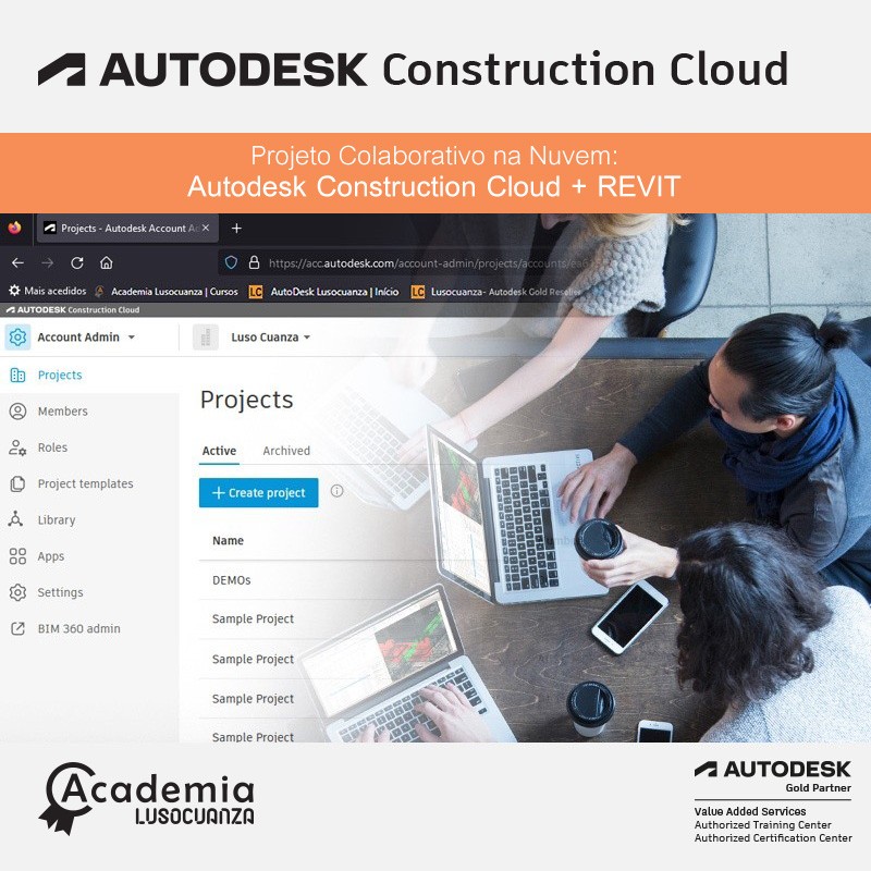 Equipas que necessitem de utilizar a plataforma BIM 360 para gerir e coordenar projetos que tenham por base modelos REVIT.