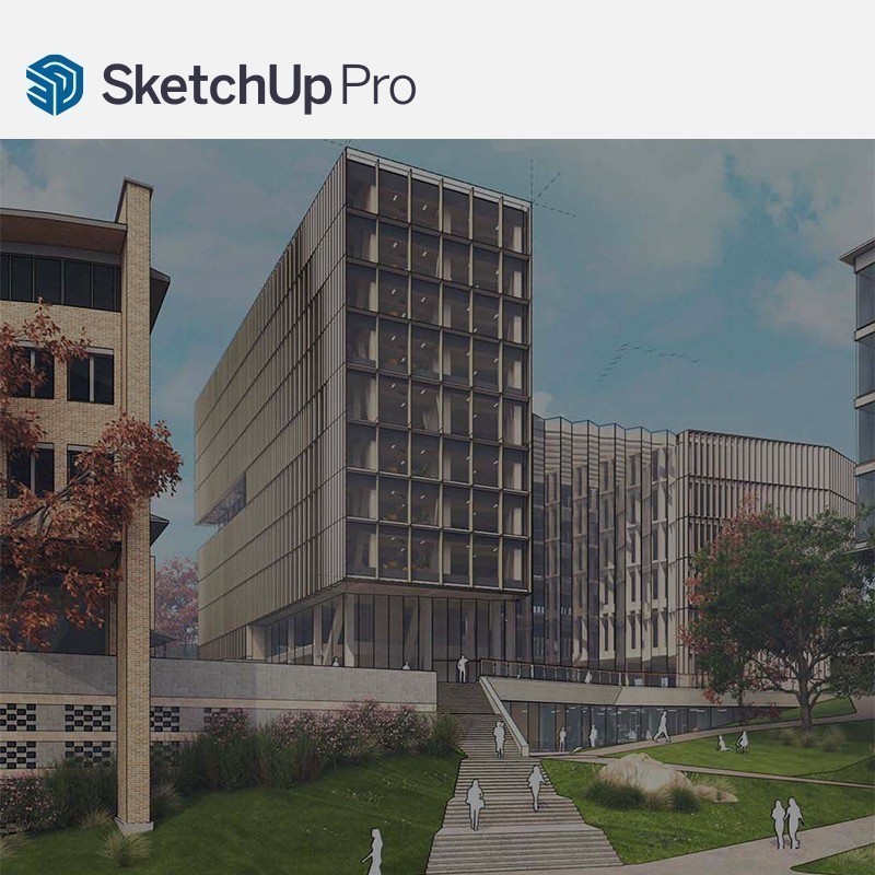 O SketchUp Pro é uma ferramenta surpreendentemente poderosa e simples de usar.
Utilizada para criar, visualizar, apresentar e modificar ideias 3D, rápida e facilmente, tenta ligar a simplicidade e espontaneidade do desenho a lápis com a rapidez e flexibilidade do computador.
O SketchUp Pro foi desenvolvido com o objetivo de colocar a modelação 3D acessível a todos. 
A nossa formação pode incluir o V-Ray para Sketchup que é o líder Mundial nos motores de render.