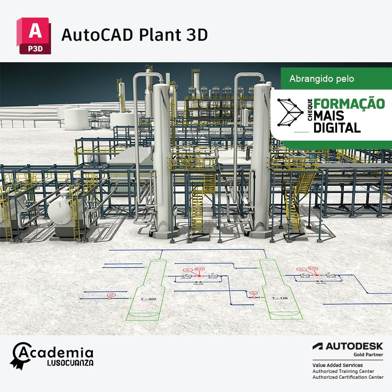 Curso AutoCAD Plant 3D (35 horas)