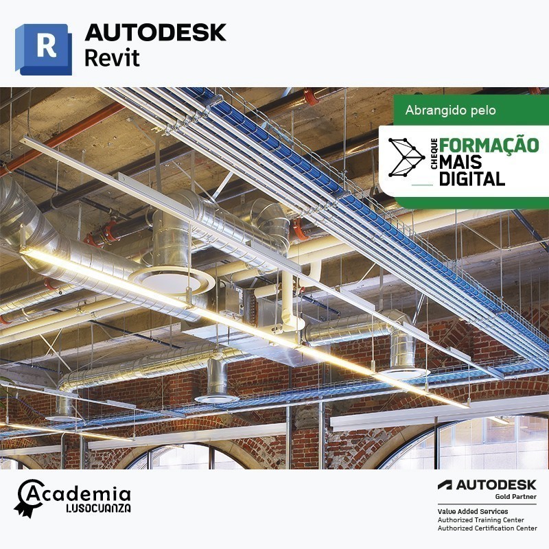 O Autodesk Revit é o programa charneira no que respeita à execução de projetos nas áreas de Arquitetura, Estruturas, AVAC, Eletricidade, Segurança, Águas e Esgotos. 
A tecnologia subjacente a este programa, designada BIM - Building Information Model, tem por base a criação de um modelo 3D através de objetos paramétricos correspondentes a elementos construtivos (paredes, lajes, portas, pilares, etc.) e não a criação de desenhos baseados em linhas ou volumes abstratos, como na tecnologia CAD.